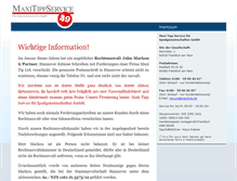 Tablet Screenshot of maxitipp.de